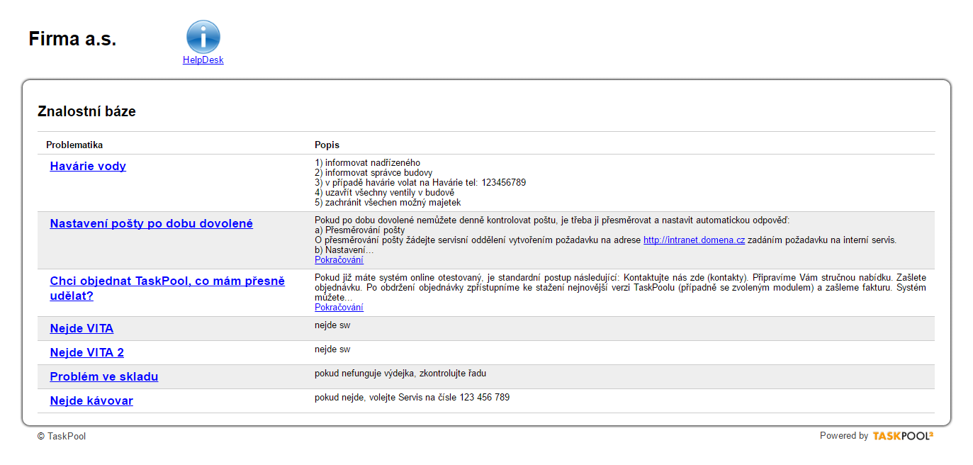 Example Knowledge Base